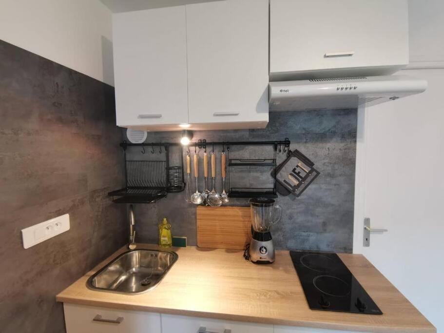 Charmant Appartement Au Calme Saint-Georges-de-Luzencon ภายนอก รูปภาพ
